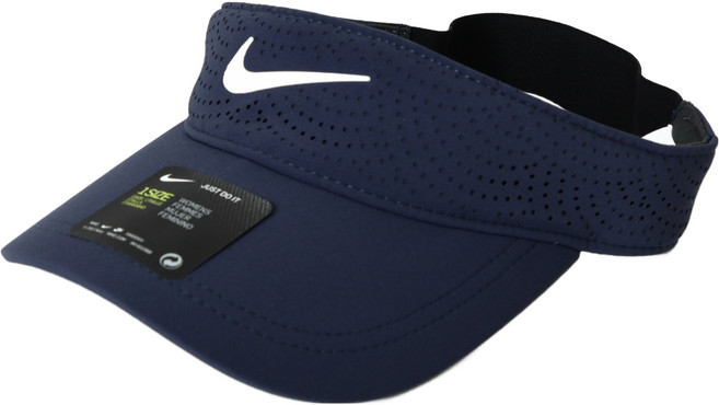 나이키 여성용 아로빌 바이저 BV1080, Obsidian Blue, 1개