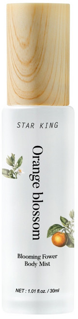 STAR KING 星之冠 夏日橙花身體香氛噴霧, 30ml, 1瓶