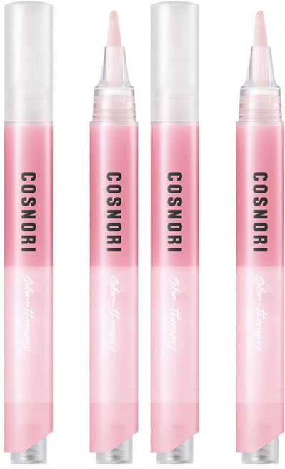 코스노리 컬러테라피 네일 세럼 로즈, 4ml, 4g, 2개