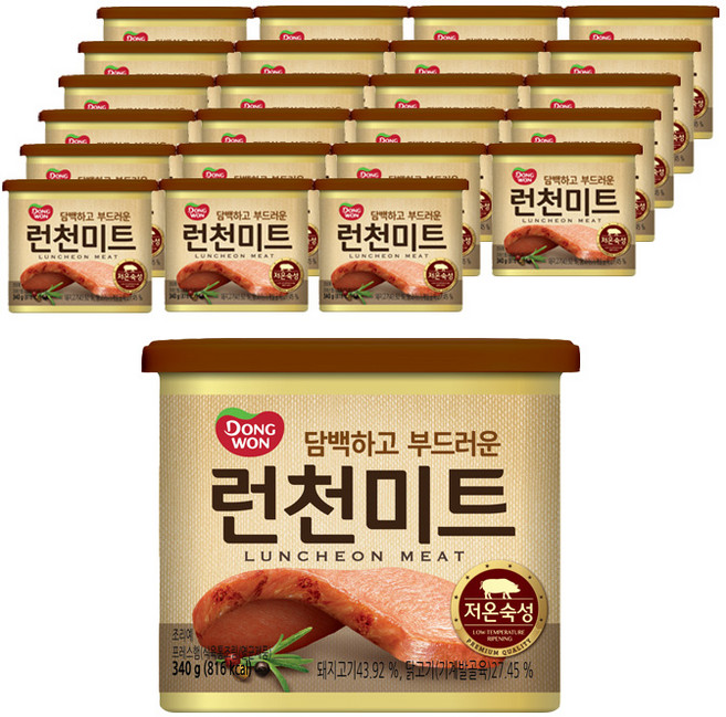 동원 런천미트, 340g, 24개