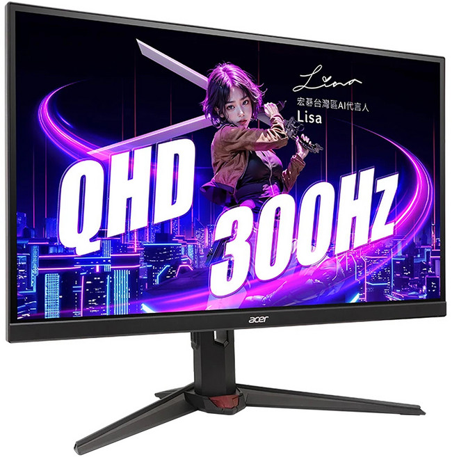 acer 宏碁 LED寬螢幕 2K/300Hz/0.5ms/IPS, XV272U F3, 27吋, 1台