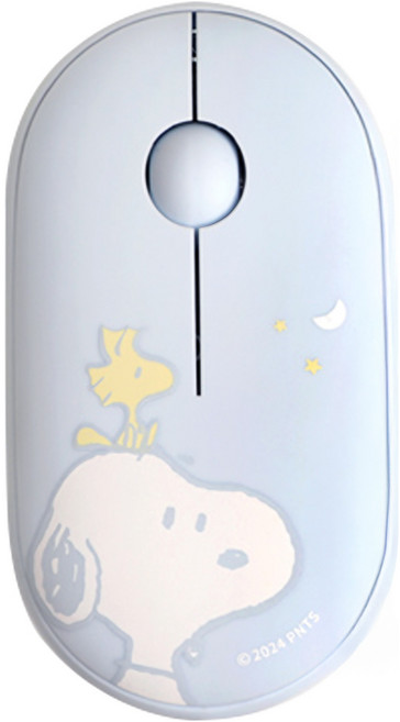 norns Peanuts 史努比 三模無線藍牙滑鼠, 星空, NCE‐231302