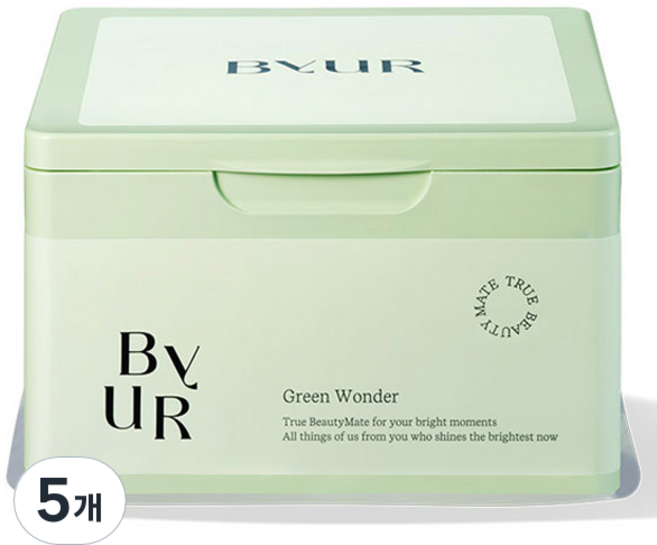 바이유어 그린원더 데일리 아쿠아 세럼 마스크 310g, 5개, 30개입