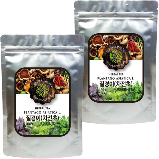 成寶食品 韓國產車前草 車前草, 100g, 2個