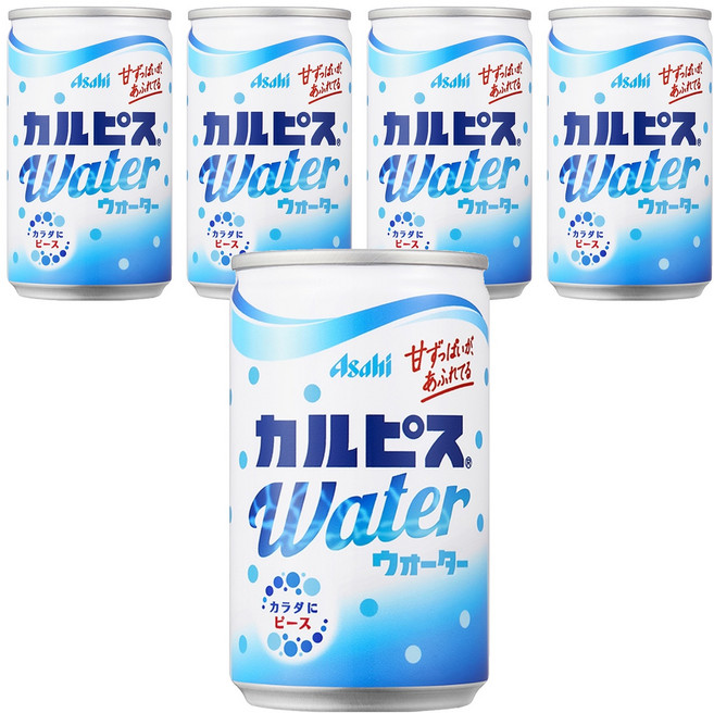 Asahi 朝日 可爾必思水, 160ml, 5罐