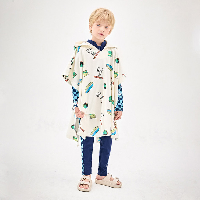 젤리스푼 피너츠 아동용 스누피 서핑클럽 비치가운