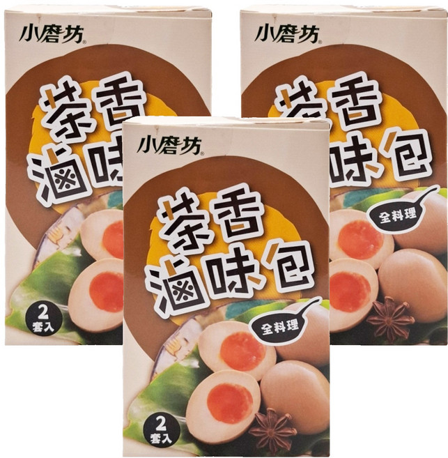 小磨坊 茶香滷味包, 40g, 3個