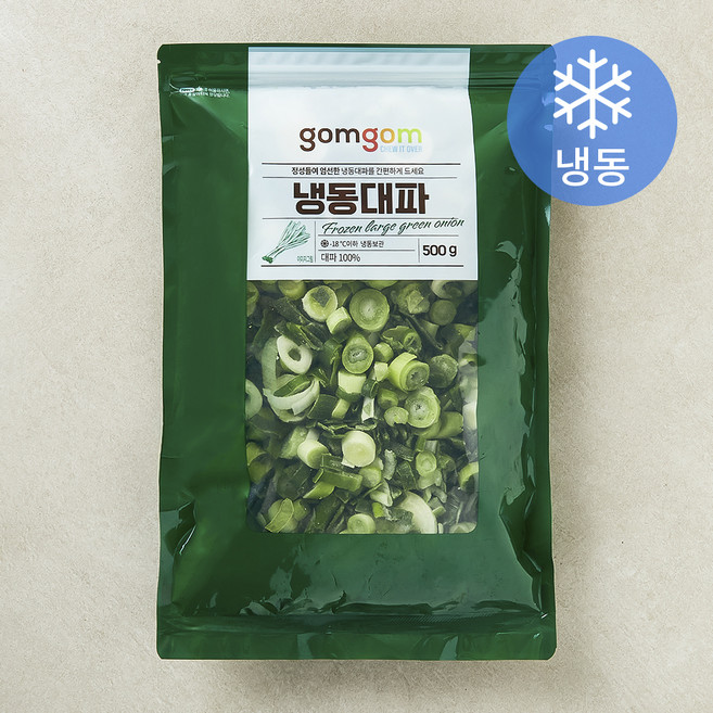 곰곰 냉동 대파, 500g, 1개