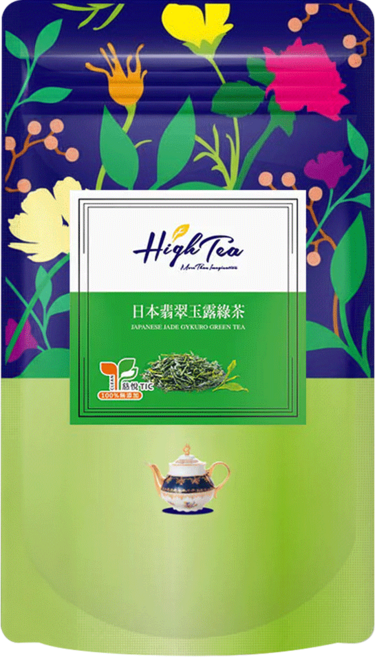 High Tea 伂橙 日本翡翠玉露綠茶, 3.5g, 12包, 1袋