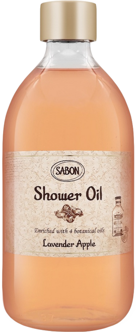 SABON 沐浴油 香蘋薰衣草, 500ml, 1瓶