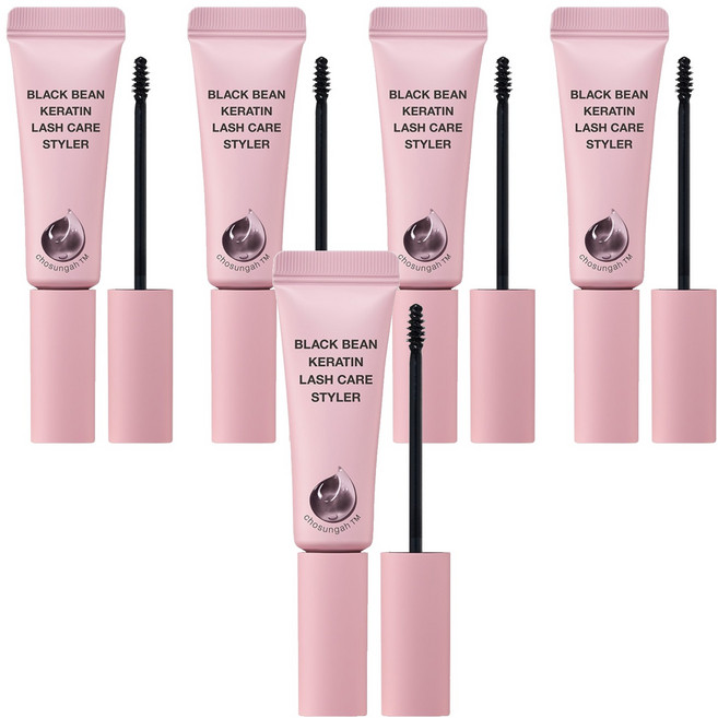 chosungah tm 黑豆角蛋白睫毛滋養液, 5支, 9ml