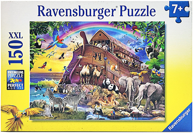 Ravensburger 維寶拼圖 RV10038 適用年齡7歲以上, 諾亞方舟, 150片, 1盒