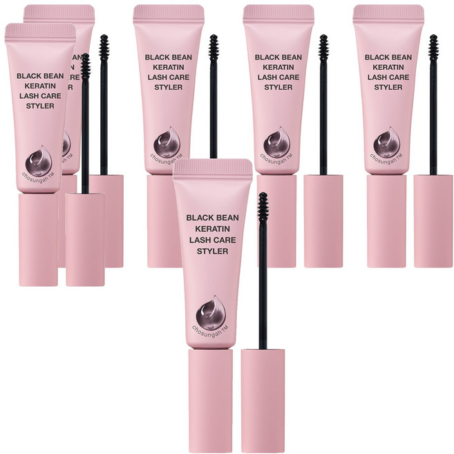 chosungah tm 黑豆角蛋白睫毛滋養液, 6支, 9ml