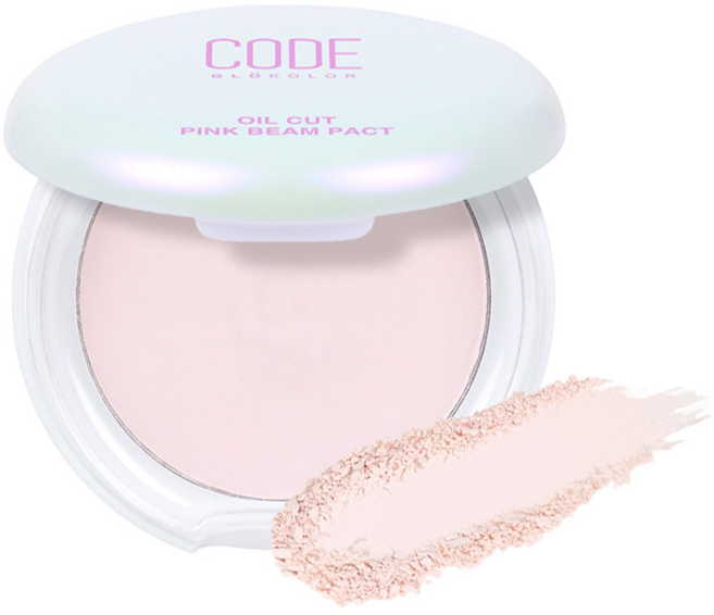 코드글로컬러 오일컷 핑크빔 팩트 8g, 1개