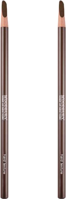 우드버리 하드텍스처 아이브로우 펜슬 4g, Rose Brown, 2개