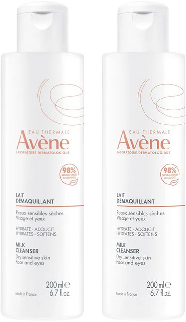 Avene 雅漾 活泉舒緩卸妝乳2入組, 400ml, 1組
