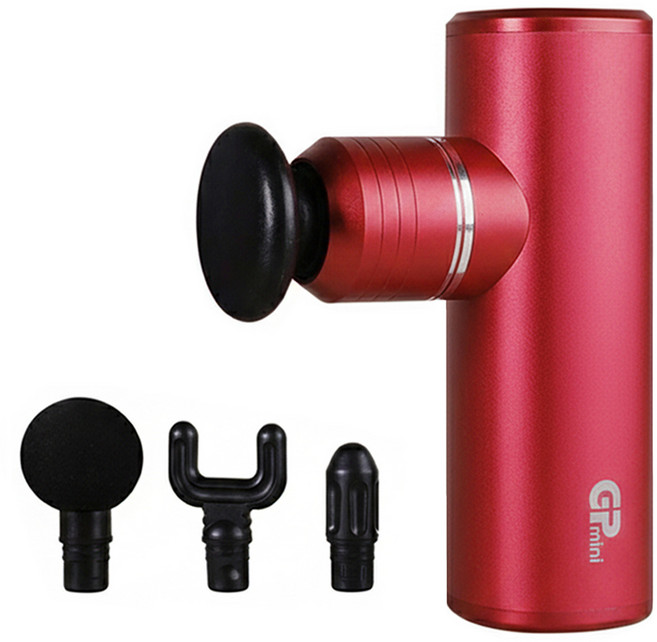 GPLUS 拓勤 GPmini筋膜按摩槍 55W 85.2 x 44.5 x 136.5mm 430g, GP-M02U, 紅色
