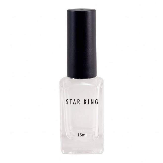 STAR KING 星之冠 經典指甲油, 012 透明, 15ml, 1瓶