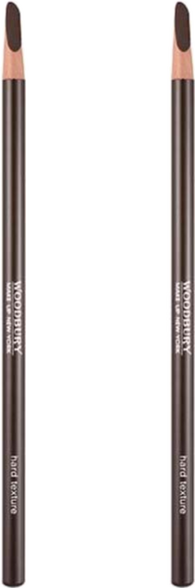 우드버리 하드텍스처 아이브로우 펜슬 4g, Timber Wolf, 2개