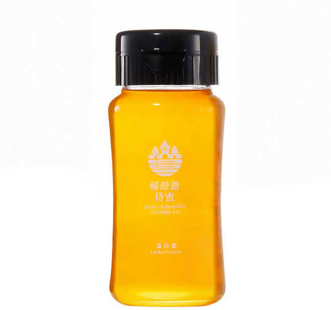 賴爺爺蜜蜂小森林 侍蜜系列 荔枝蜜, 380g, 1瓶