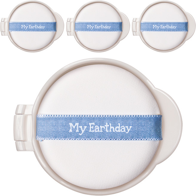 마이얼스데이 퓨어 카밍 선쿠션 리필 SPF44 PA+++, 15g, 4개