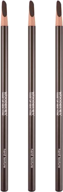 우드버리 하드텍스처 아이브로우 펜슬 4g, Timber Wolf, 3개