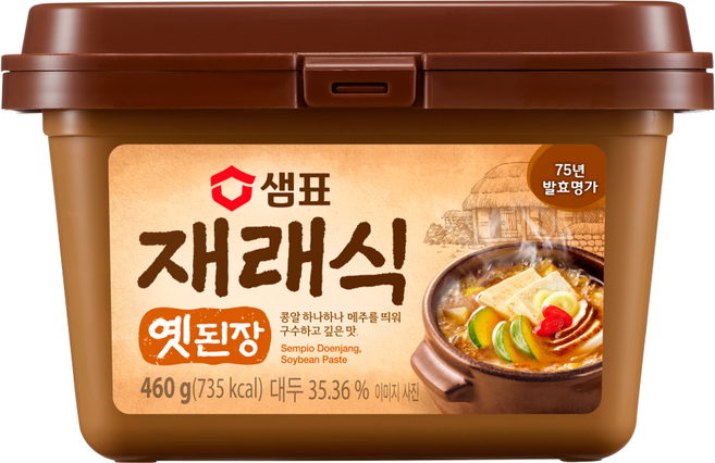 샘표 재래식옛된장, 460g, 1개