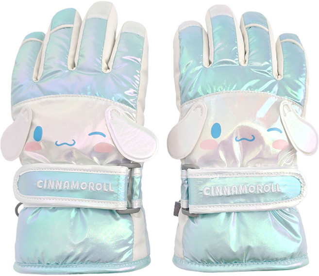 시나모롤 산리오 아동용 샤인 빅페이스 입체 방한 장갑 OGHKG50271