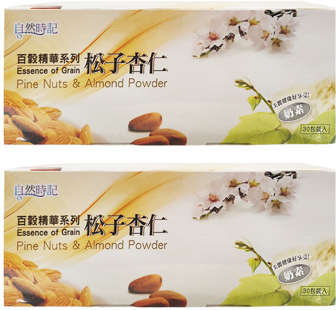 Nature Time 自然時記 百穀精華之松子杏仁, 750g, 2盒