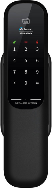 게이트맨 무타공 푸시풀 디지털도어락 + 보강판 + 설치부자재 세트 GP-300UN, 고객직접설치