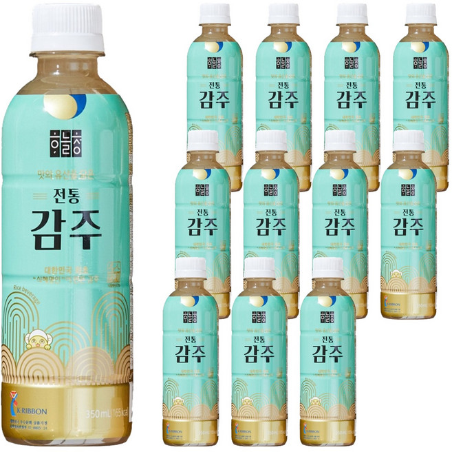 하늘청 전통 감주, 350ml, 12개