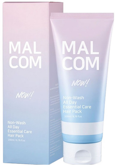 MALCOM 瑪律科姆 免沖洗全日精華護理 NOW 髮膜, 1個, 200ml
