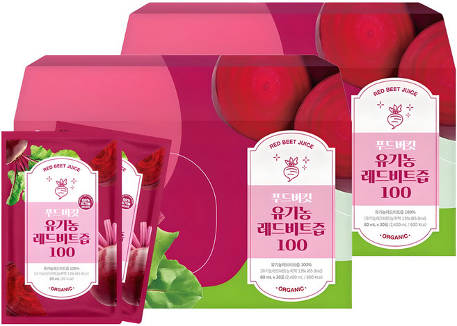 FOOD BUCKET 甜菜根汁, 80ml, 60包