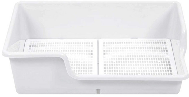 딩동펫 강아지 배변판, 화이트, 1개