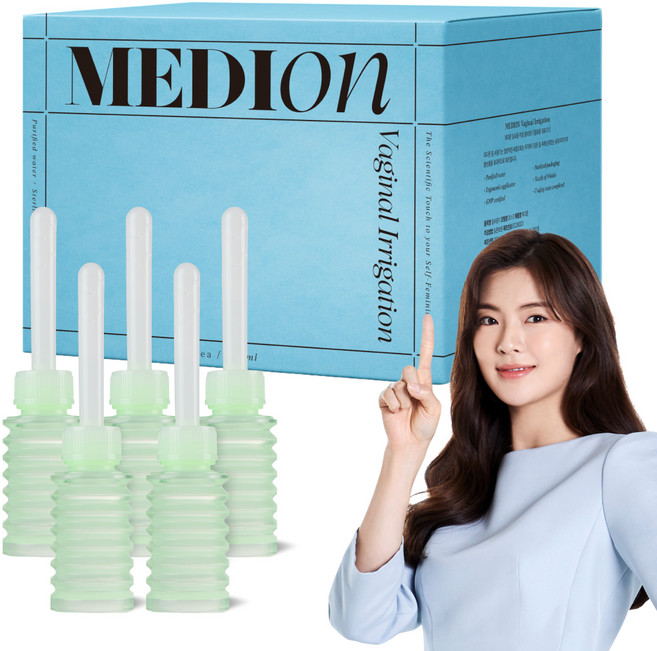 메디온 의료기기 일회용 질세정기 Y존케어 여성청결제, 5개