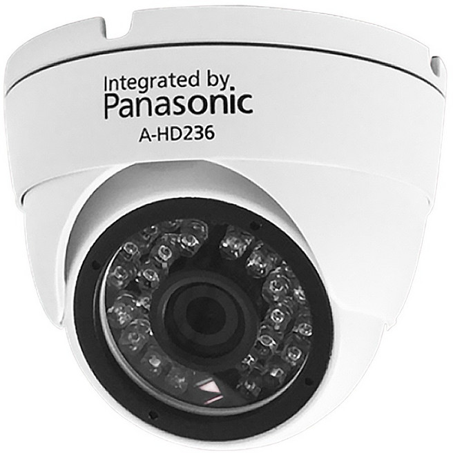 Panasonic 戶外半球型攝影機, A-HD236, 米白色