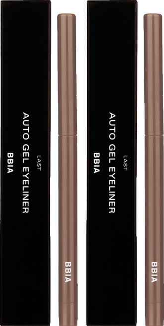 삐아 라스트 오토 젤 아이라이너 0.3g, 05소울브라운, 2개
