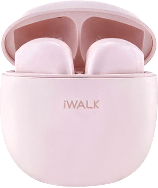 Iwalk Battery AmourDuo Candy Bluetooth 5.2 入耳式 無線耳機 3.0g USB-C 4.5H Playtime 櫻花粉 BTA006