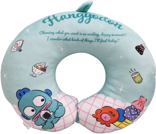 U-House 樺新 Sanrio 三麗鷗 人魚漢頓頸枕 好友野餐趣, 好友野餐趣 綠色