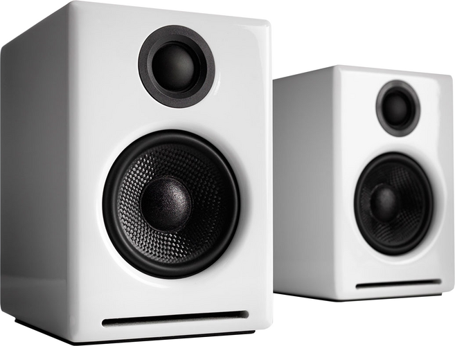 Audioengine A2+ wireless主動式立體聲藍牙書架喇叭, A2+ WIRELESS, 白色