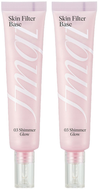 fmgt 스킨 필터 베이스 CC크림, 03쉬머글로우, 35ml, 2개