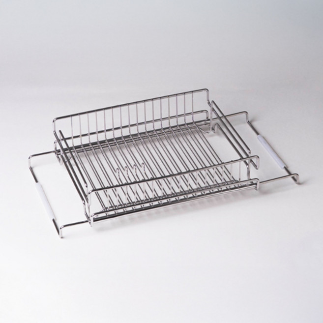 JVR 2 in 1 올스텐 슬라이드 식기건조대 거치형, 1단, 1개