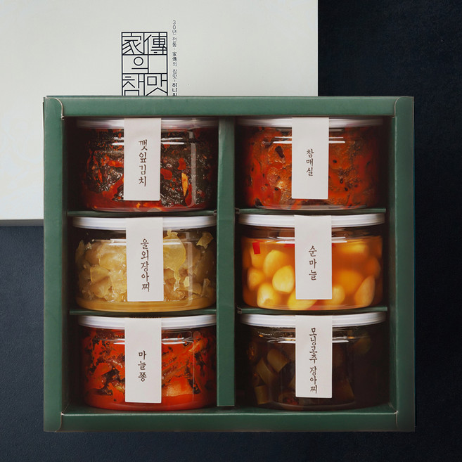 하나원 반찬 6종 선물세트 1920g, 1.92kg, 1세트