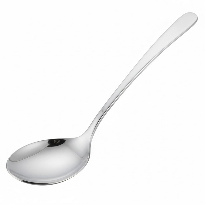 妃妃嚴選 304不鏽鋼個人湯勺, 長款 銀色, 1支