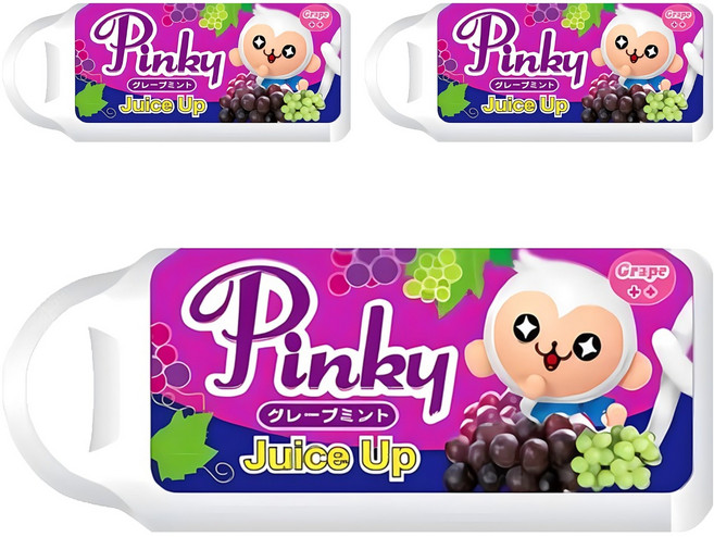 Pinky 薄荷糖 葡萄, 7g, 3個