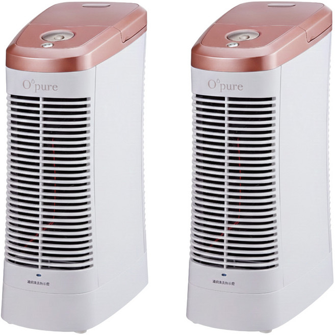 Opure 臻淨 免耗材 電漿殺菌 靜電集塵 DC節能 空氣清淨機 台灣製 2台, A7 mini