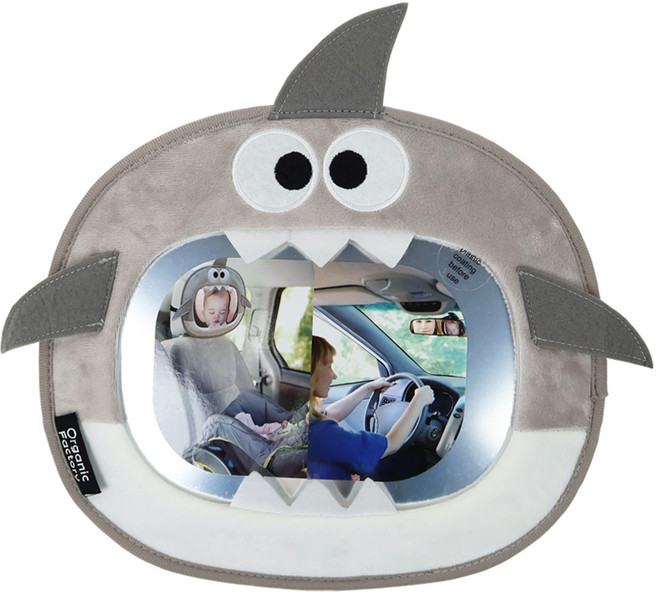 오가닉팩토리 차량용 카시트 후방거울, 샤크, 1개