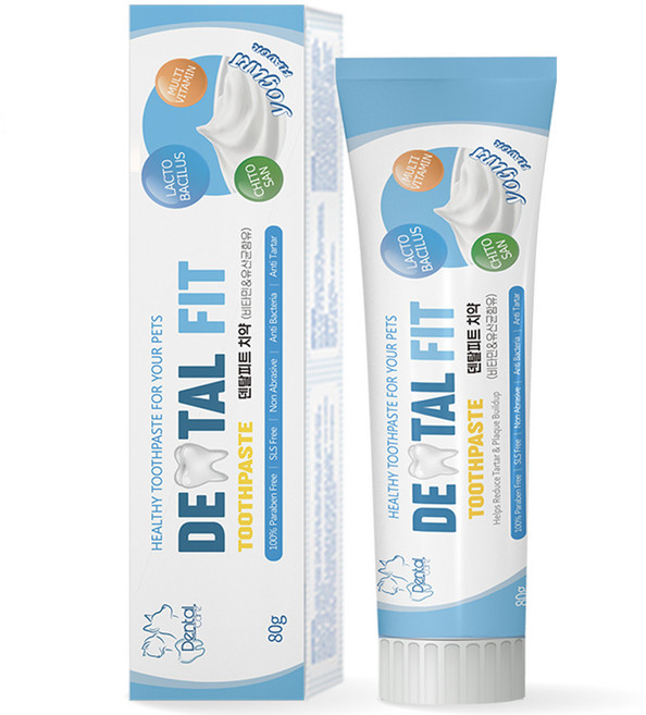 덴탈핏 반려동물 치약, 80g, 1개