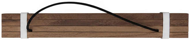 磁吸式實木掛軸, 黑胡桃木, 1個