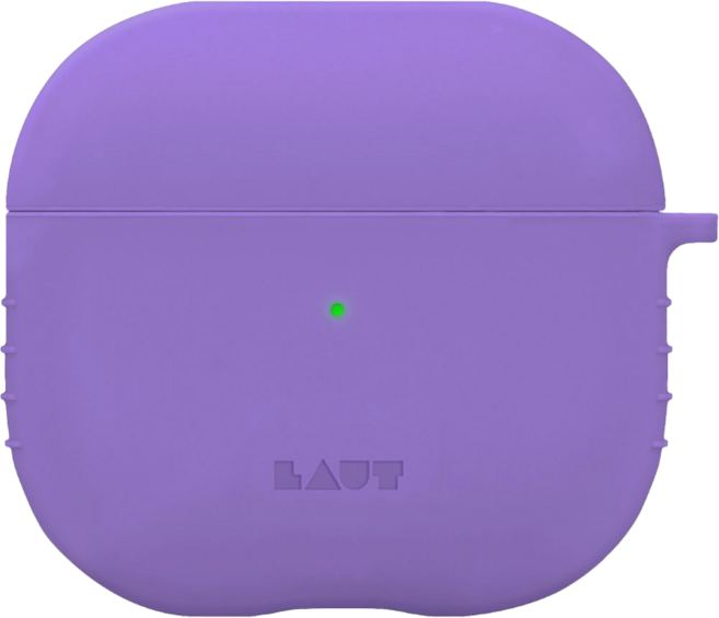 LAUT 萊德 矽膠防塵保護殼 AirPods 4適用, 單一商品, 紫色, 1個